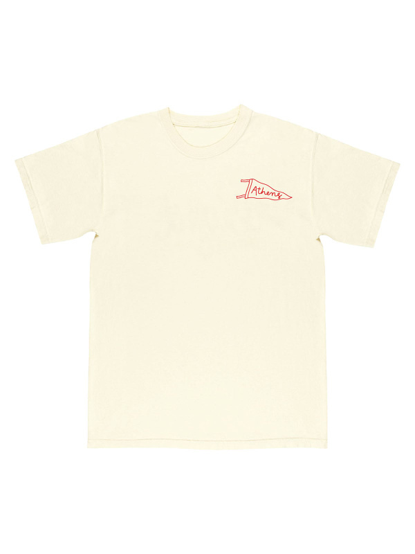 Athens Football Game Day Tee - Ivory, 7 of 7