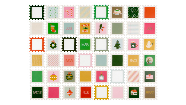 December Daily® 2026 2×2 Plastic Postage Die Cuts, 1 of 4