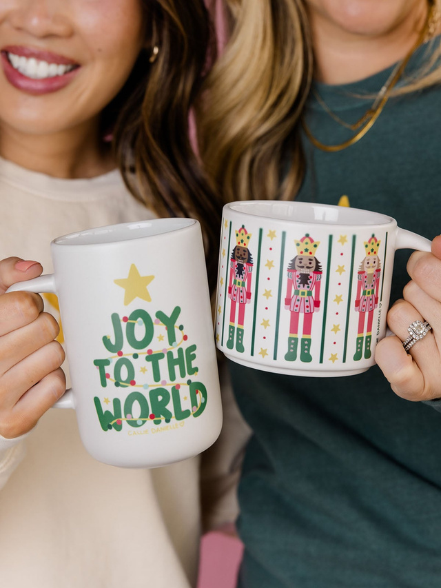 Joy to the World Christmas Tall Ceramic Mug, 4 of 6