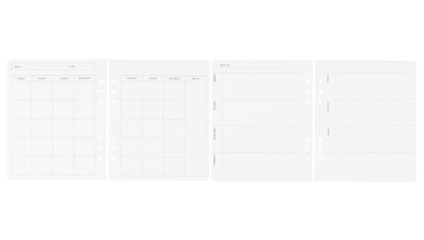 Memory Planner Basic Pages , 2 of 5