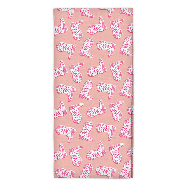 Western Cowgirl Boots Tea Towel, 1 of 1