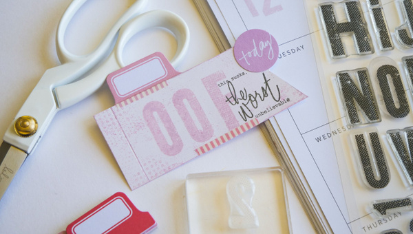 Stamp Set : 6×8 Textured Alphabet, 5 of 6