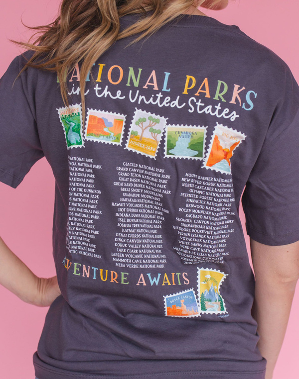 I Love National Parks Tee - Pepper, 1 of 4