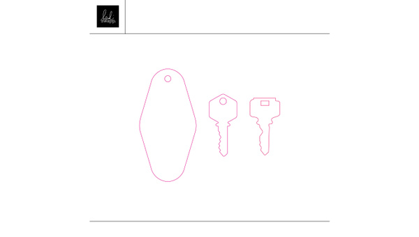 Keychain Cut Files, 1 of 1