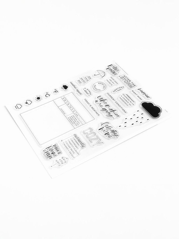 Grey Skies Stamp Kit, 2 of 4