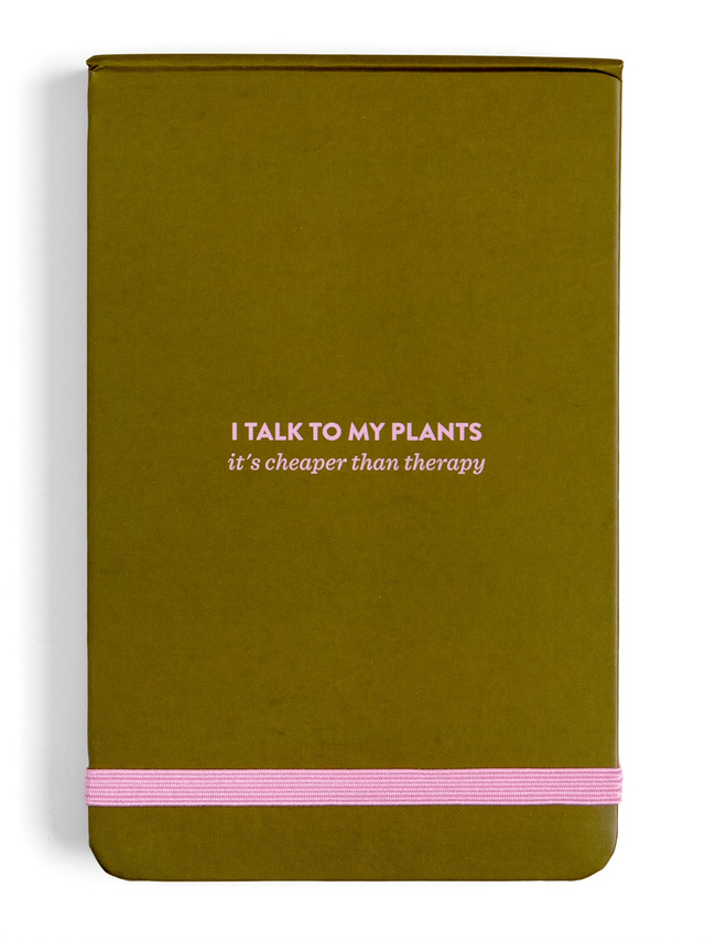 I Talk To My Plants Lined Pocket Notepad, 1 of 3