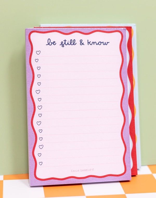 Be Still & Know Notepad, 1 of 5