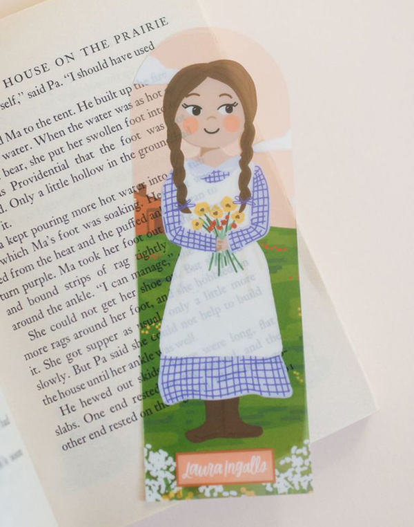 Little House on the Prairie Laura Ingalls Acetate Bookmark, 1 of 3