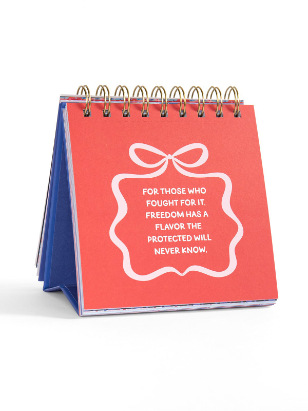 52 Weeks of America Quotes Flip Desk Calendar, 13 of 14