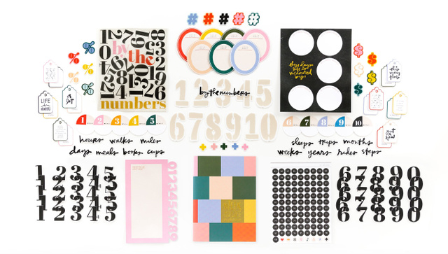 Week In The Life™ 2025 By The Numbers Kit + Notebook, 1 of 10