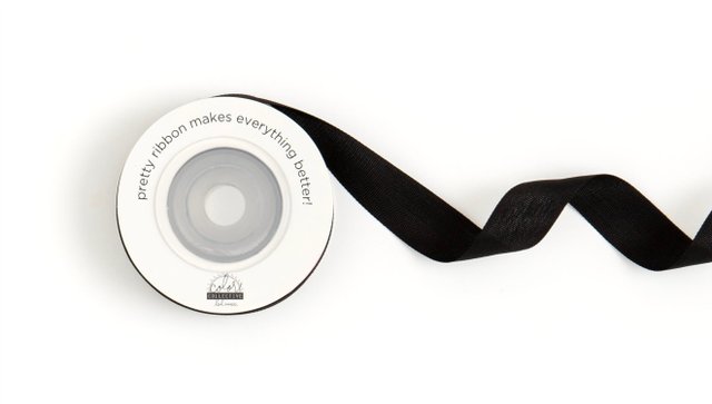 Color Collective 1/2" Ribbon - Black, 1 of 1