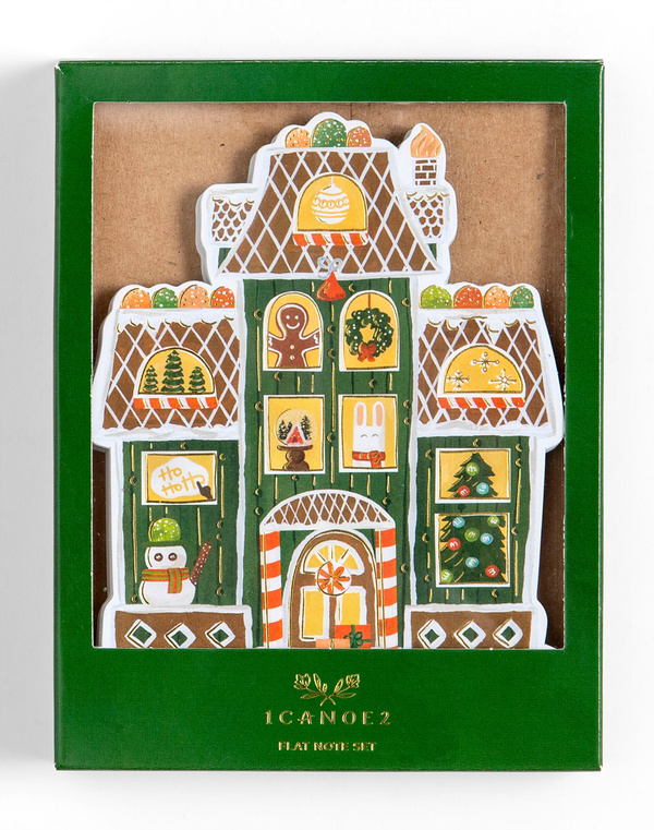 Gingerbread House Specialty Flat Note Set, 3 of 4