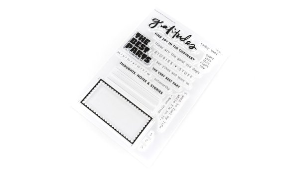 Stamp Set : 4×6 The Best Parts, 2 of 2