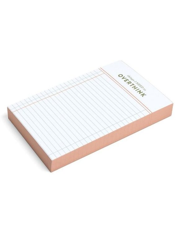 Things I Need To Overthink 4×6 Notepad, 2 of 3