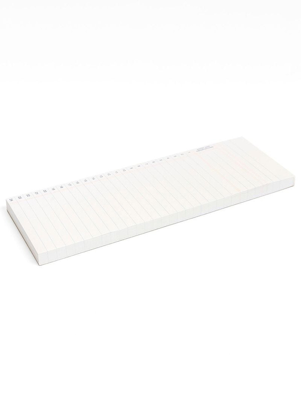 Notepad - 3×8 List , 2 of 5