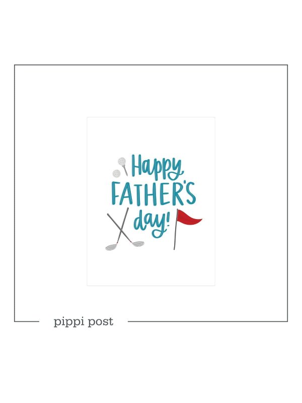 Father's Day Golf - Digital Greeting Card, 1 of 1