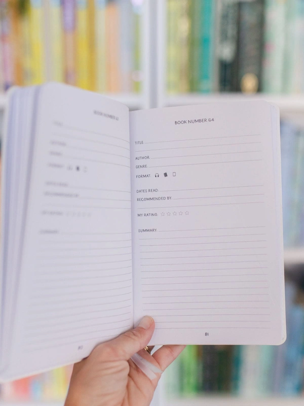Reading & Book Tracker Mini Journal , 4 of 8