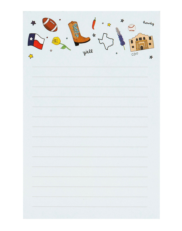 Texas Notepad, 1 of 3