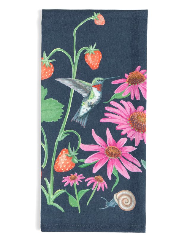 Garden Blooms Tea Towel, 2 of 2