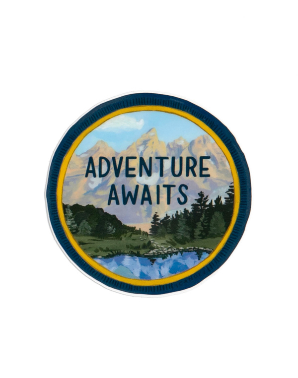 Adventure Awaits Decal Sticker, 5 of 5