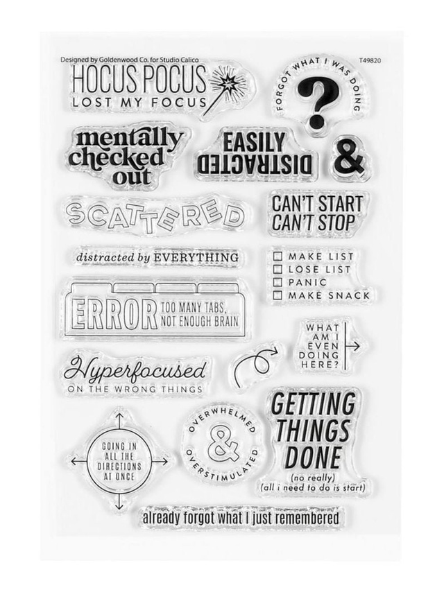 Stamp Set : 4×6 Scattered by Goldenwood Co, 1 of 5
