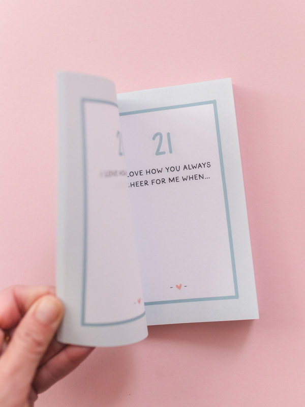 100 Things I Love About You Prompted Journal, 5 of 10