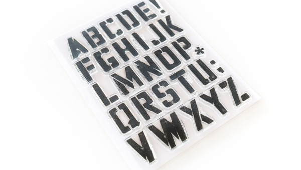 Alphas Are Awesome #32 6×8 Stamp Set, 2 of 2