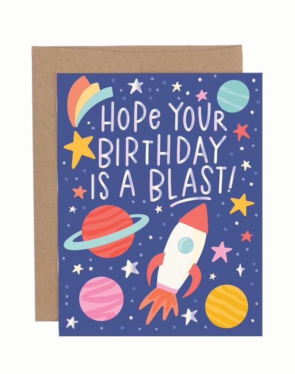 Hope Your Birthday is a Blast Greeting Card, 1 of 1