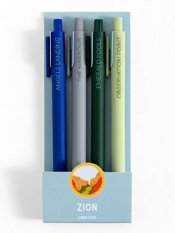 Zion National Parks Pen Set, 1 of 4