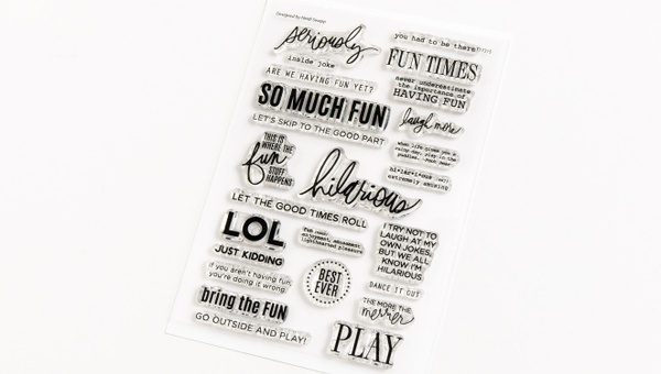 Stamp Set : 4×6 Funnest, 2 of 4