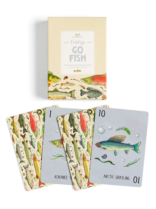 Freshwater Fish Go Fish Card Game, 1 of 3