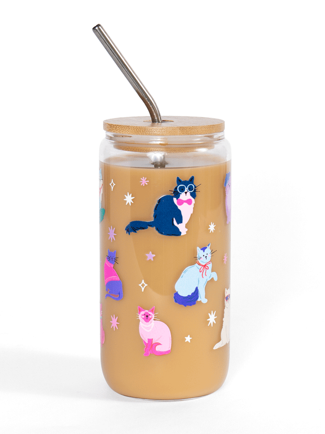 Cool Cats Glass Can, 7 of 7