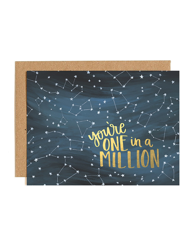One in a Million Greeting Card, 1 of 1