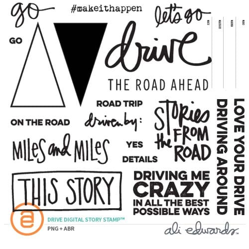 Drive Digital Story Stamp™, 1 of 1