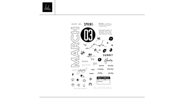 Digital 4×6 March Highlights Stamp Set, 1 of 1