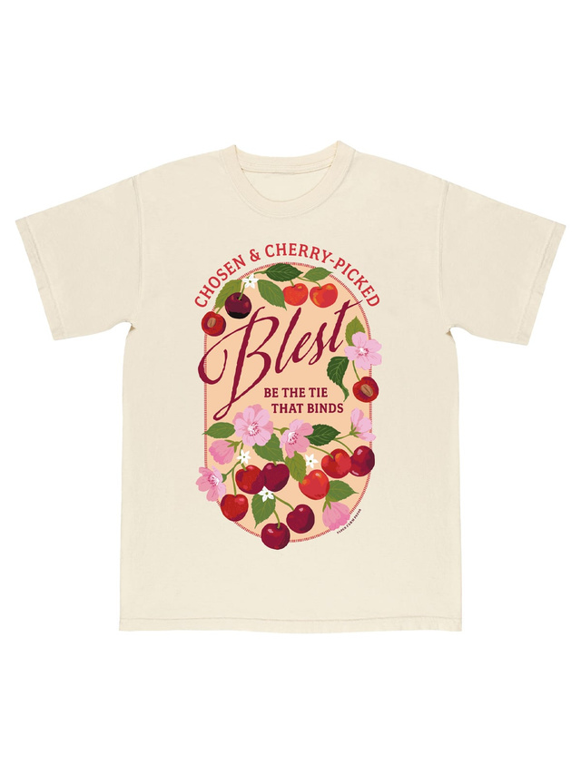 Chosen & Cherry Picked Faith Tee - Ivory, 3 of 5