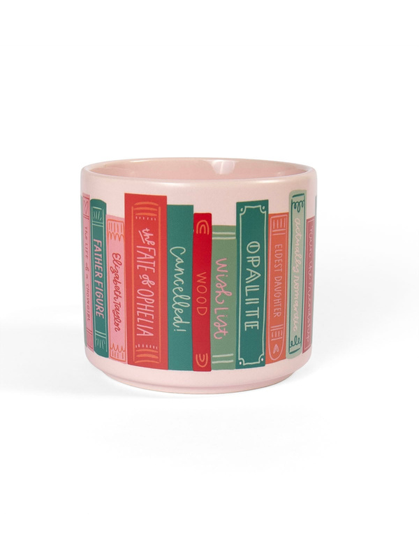 Life of a Book Girl Large Ceramic Mug , 2 of 4
