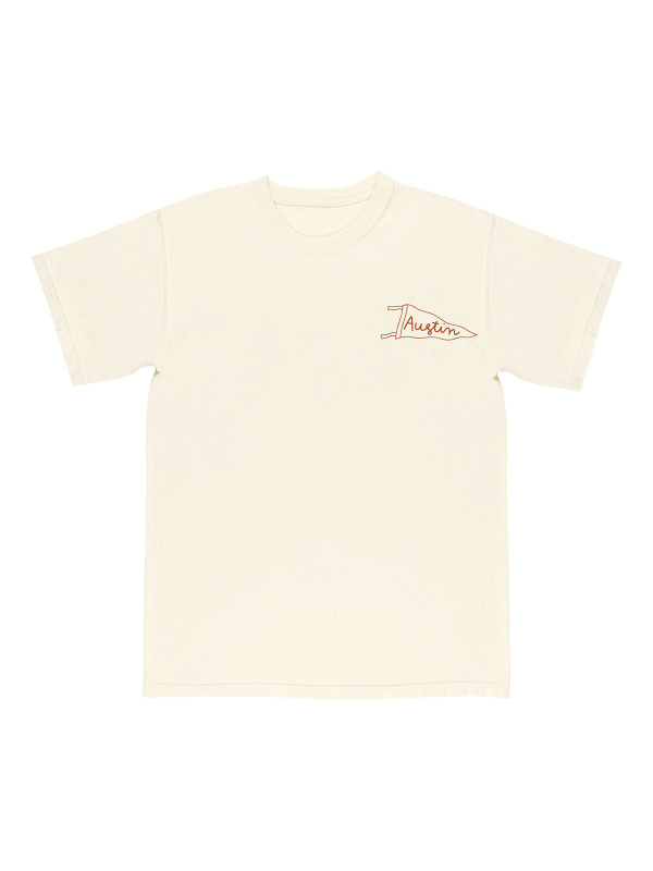 Austin Football Game Day Tee - Ivory, 6 of 6