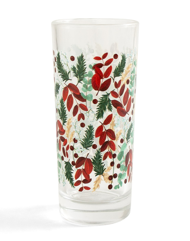 Winter Frost 7.25oz Tall Holiday Juice Glass, 2 of 2
