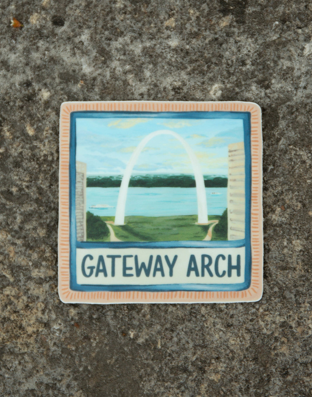 Gateway Arch Decal Sticker, 2 of 3