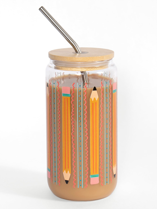 Teacher Pencils Glass Can, 3 of 3