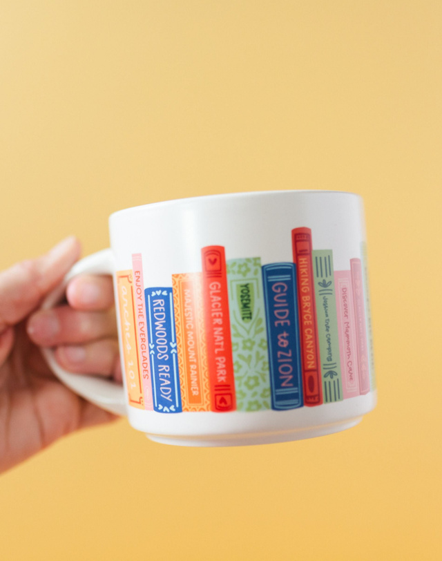 National Parks Books Large Ceramic Mug, 4 of 7