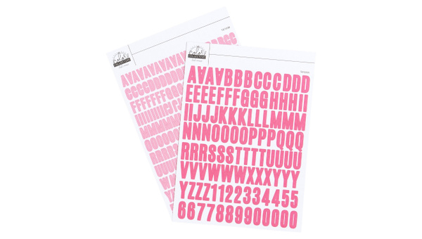 Color Collective 5×7 Cardstock Alphabet Sticker - Electra, 1 of 1