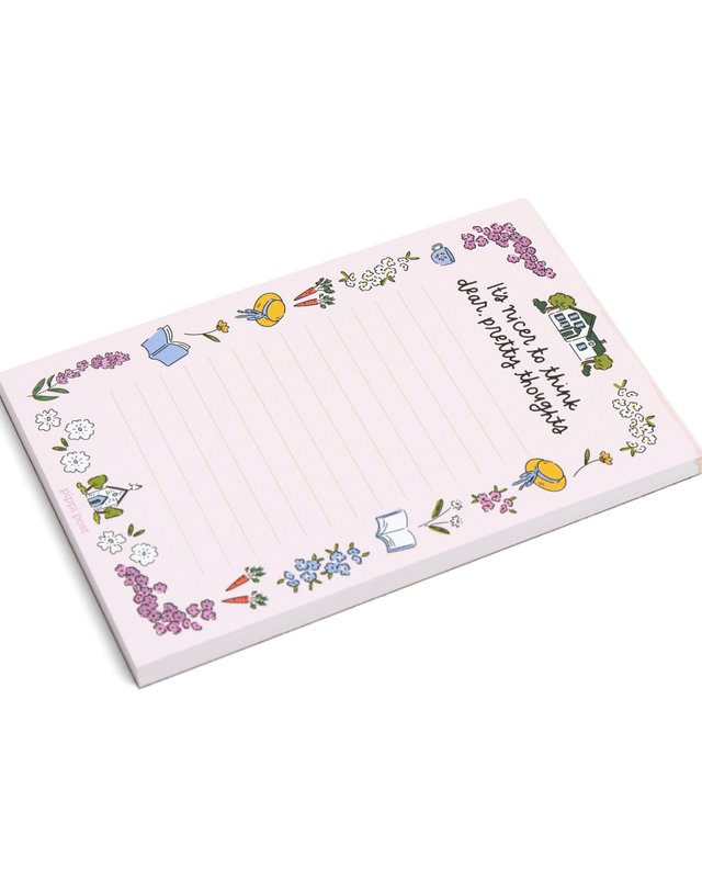 Dear Pretty Thoughts Anne of Green Gables 4×6 Notepad, 2 of 2