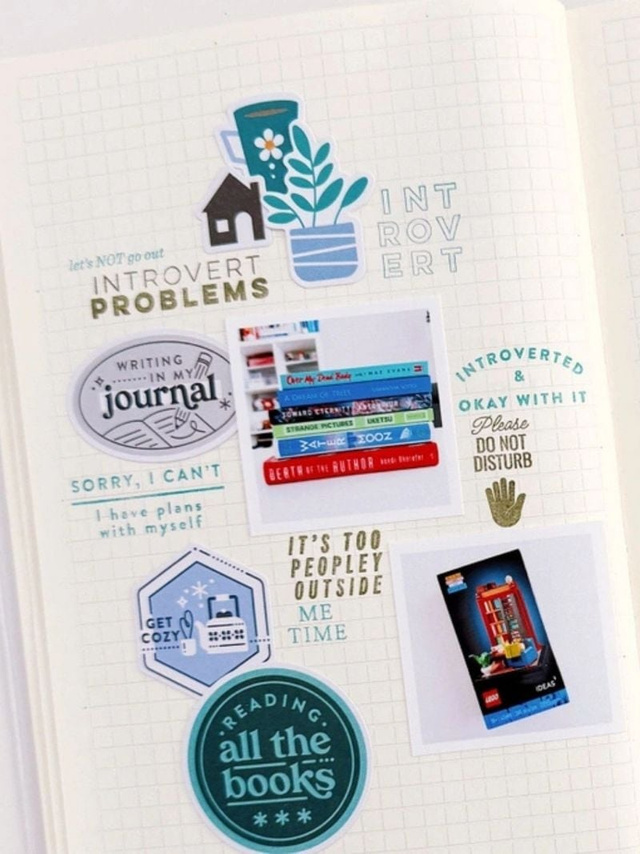 Stamp Set : 4×6 Introvert, 4 of 4