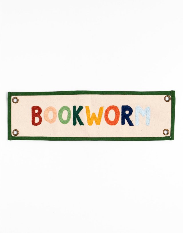 Bookworm Canvas Banner, 2 of 3