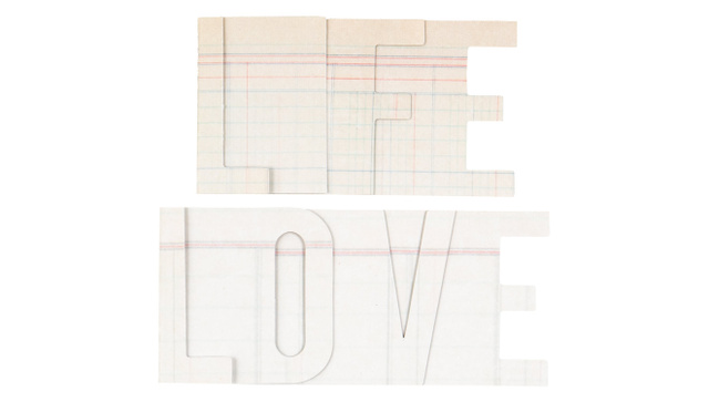 Color Collective Word Stacks - Ledger, 1 of 3