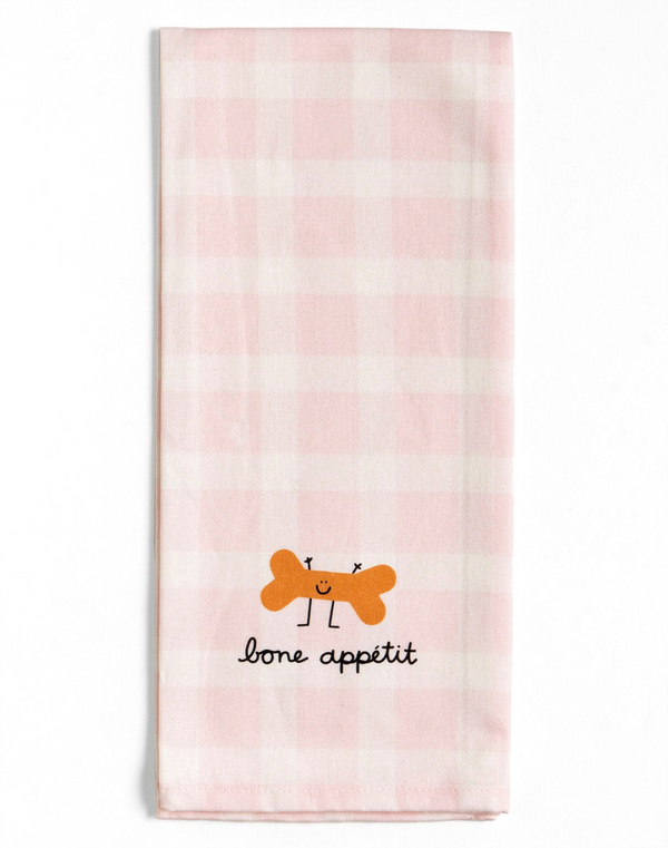 Bone Appetit Dog Treat Tea Towel, 2 of 2