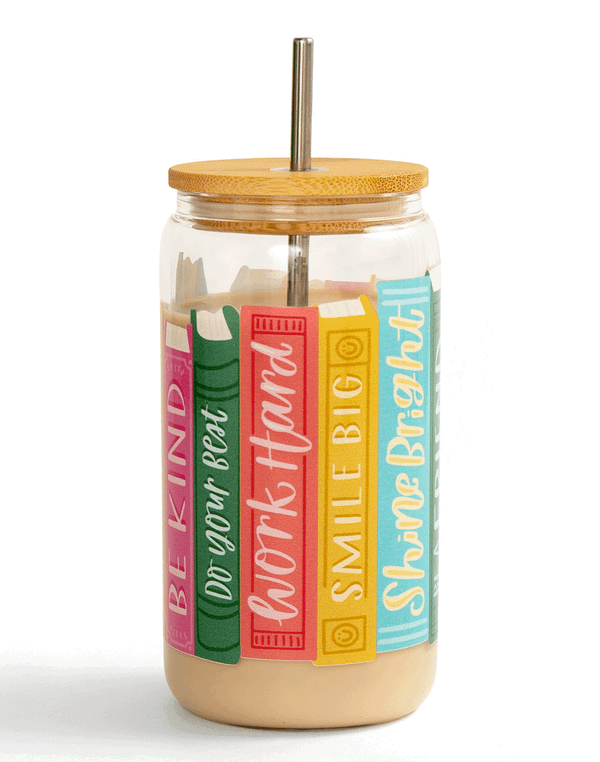Affirmations Books Glass Can, 3 of 3