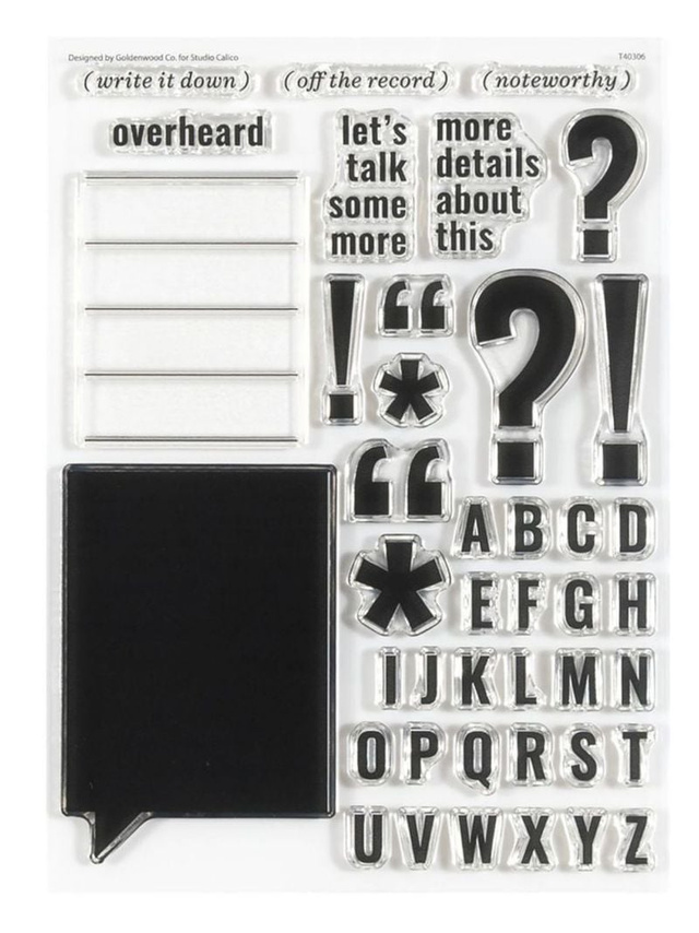 Stamp Set : 6×8 Noteworthy, 1 of 4